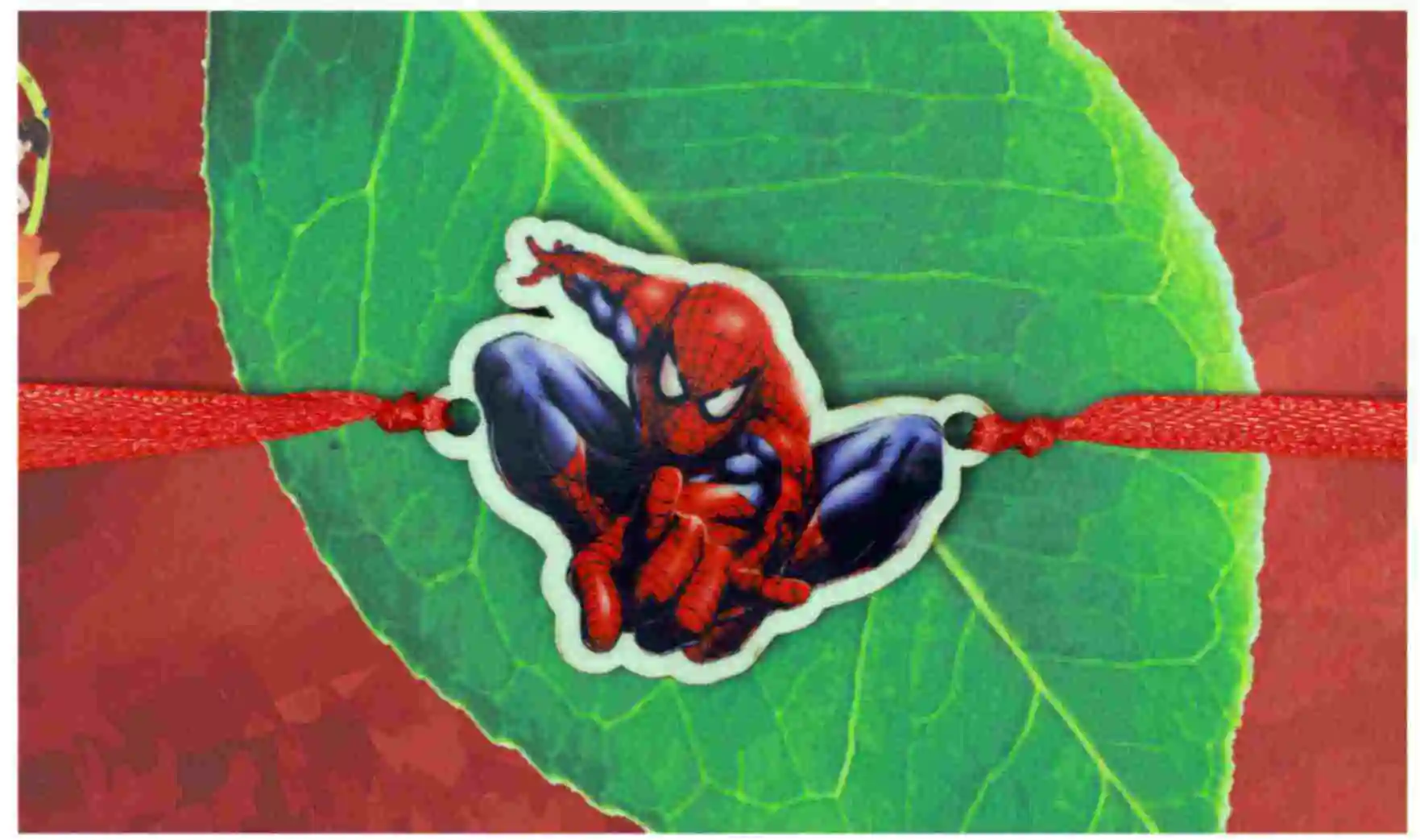 Printed Spiderman MDF Rakhi